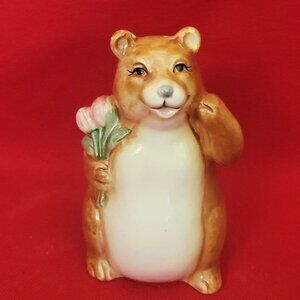 Vintage Otagiri Ceramic Bear Salt or Pepper Shaker